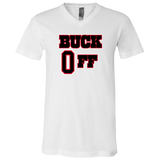 BUCKOFF Ohio State Unisex Jersey SS V-Neck T-Shirt