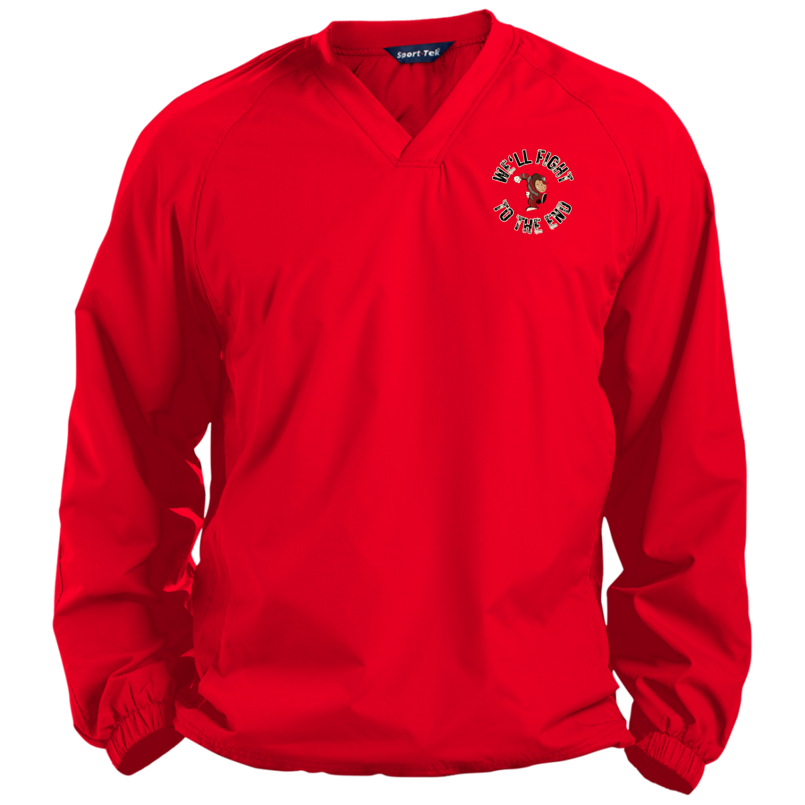 FIGHT Ohio State Pullover V-Neck Windshirt