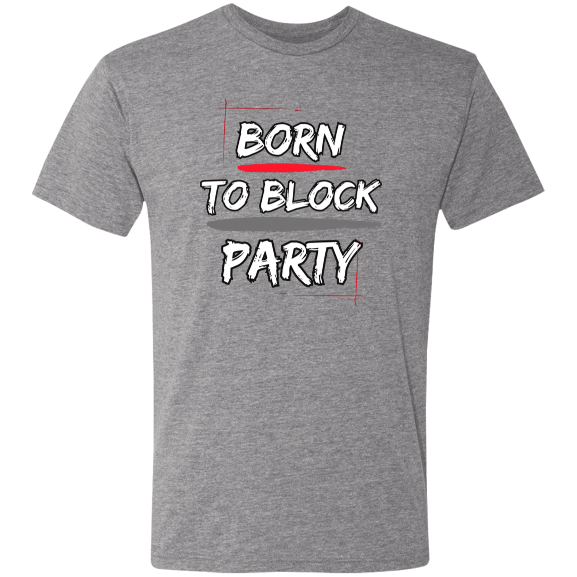 BLOCKPARTY Ohio State Men's Triblend T-Shirt