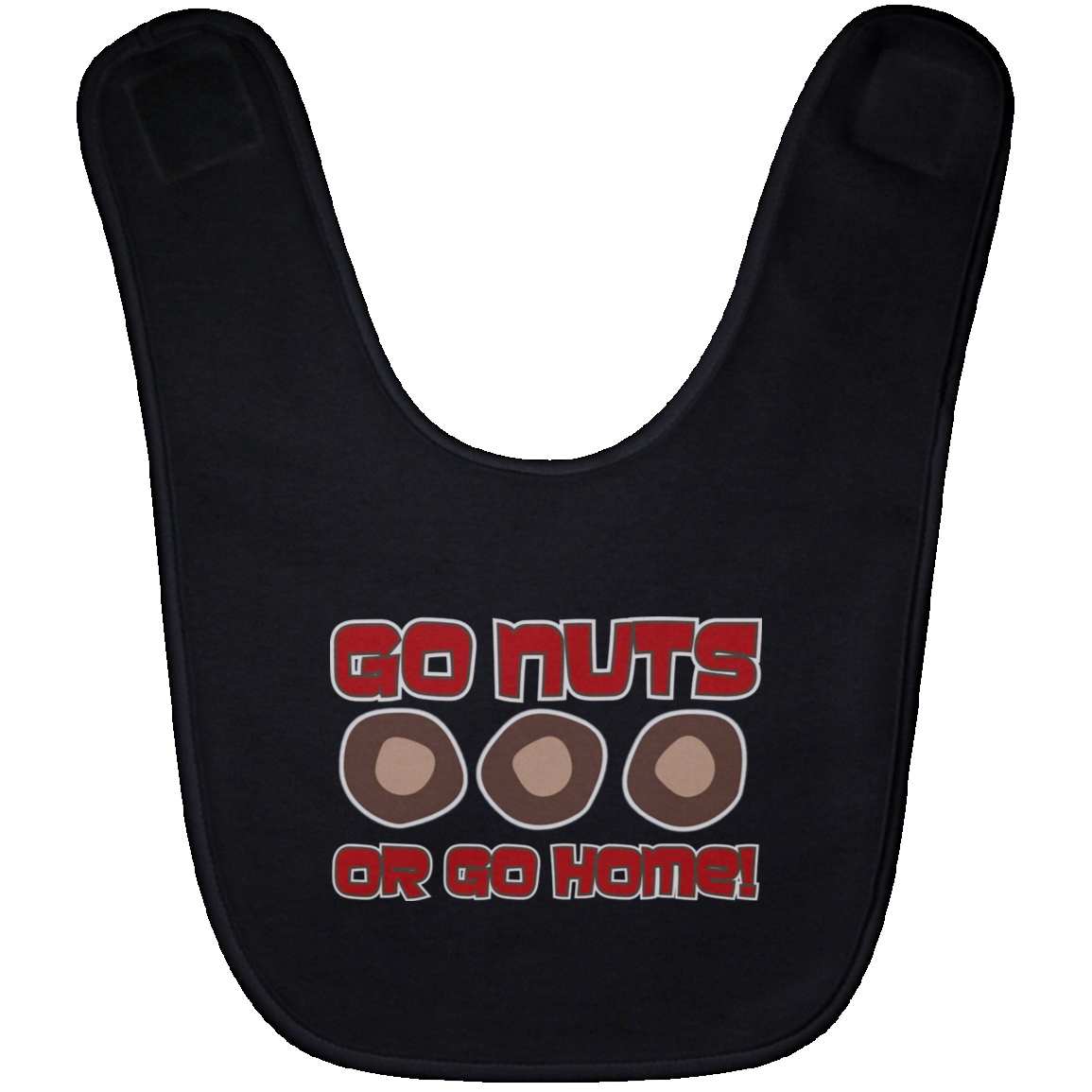 GONUTS Ohio State Baby Bib