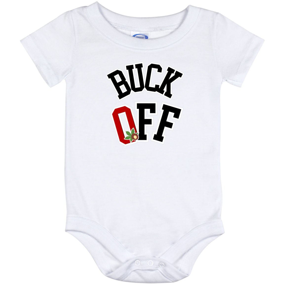 BUCKOFF Ohio State Baby Onesie 12 Month