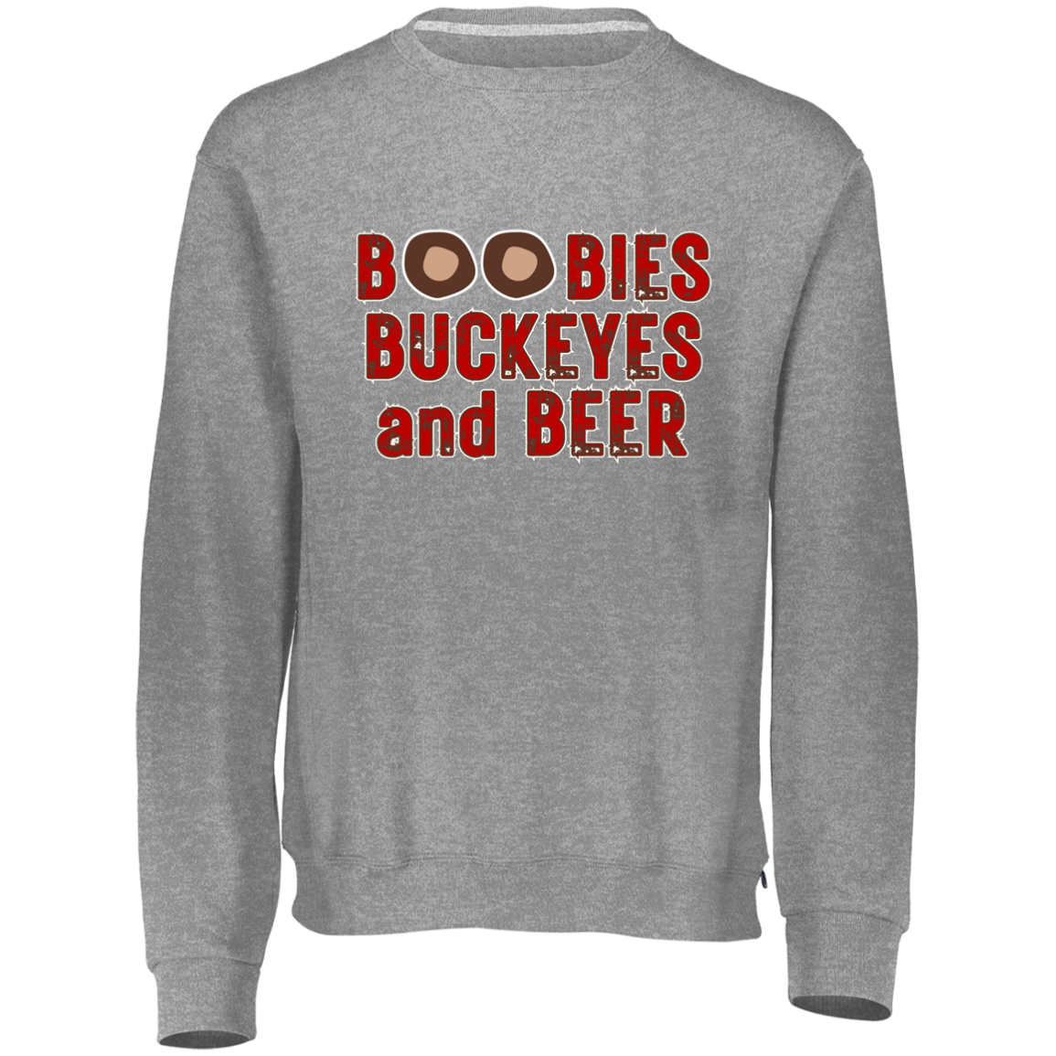 BOOBS Ohio State Dri-Power Fleece Crewneck Sweatshirt