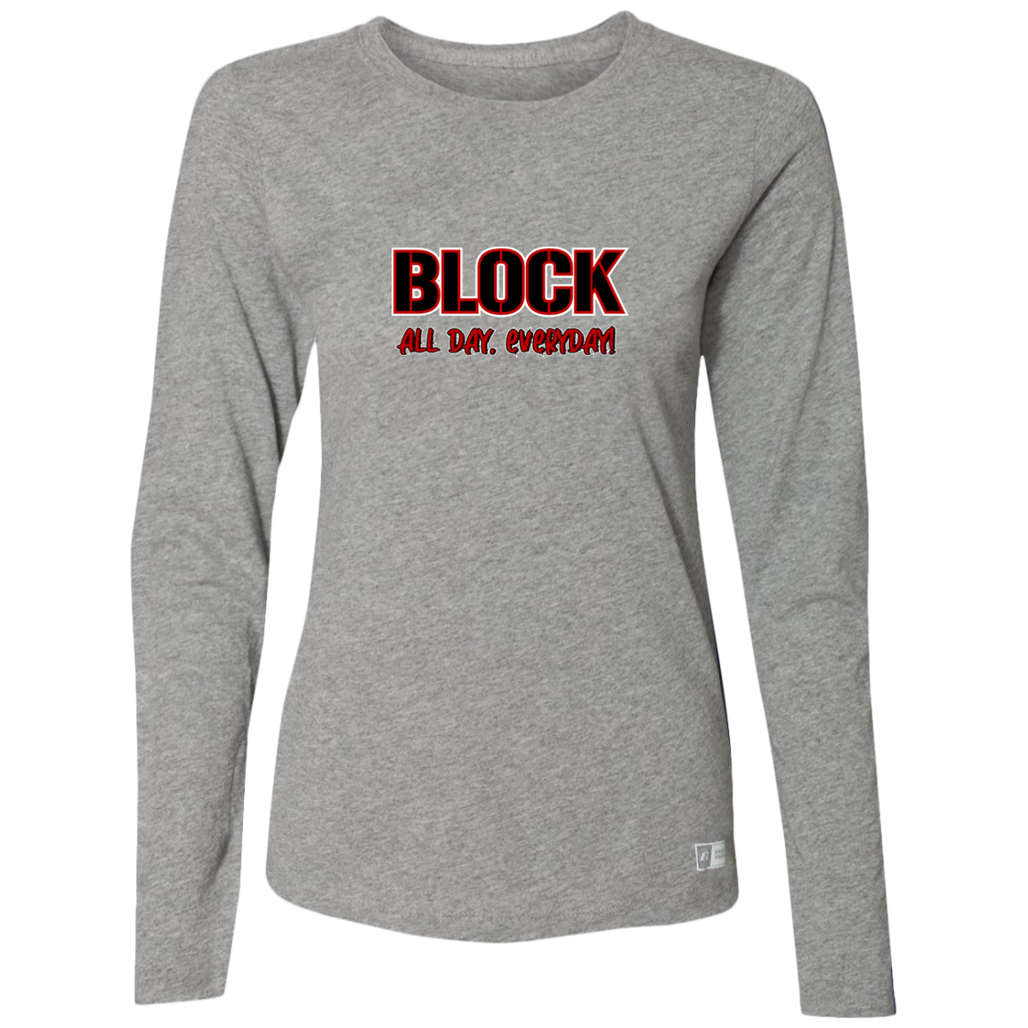 ALLDAY Ohio State Ladies’ Essential Dri-Power Long Sleeve Tee