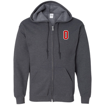 KICKIN Ohio State Zip Up Hooded Sweatshirt