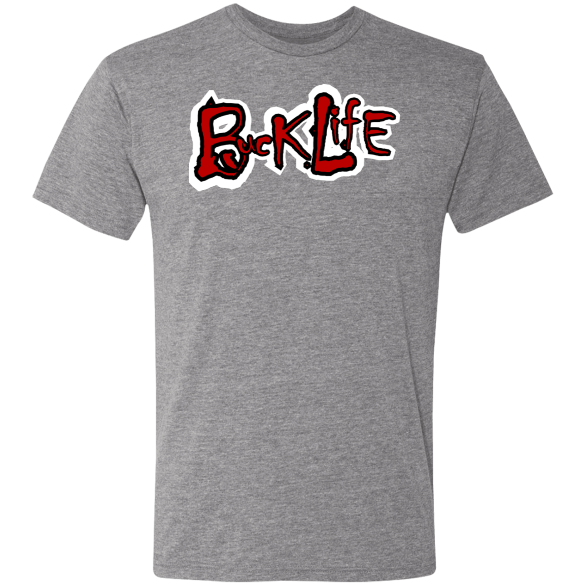 BUCK LIFE Ohio State Men's Triblend T-Shirt