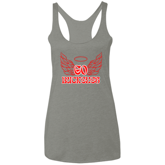 GOBUCKS Ohio State Ladies' Triblend Racerback Tank