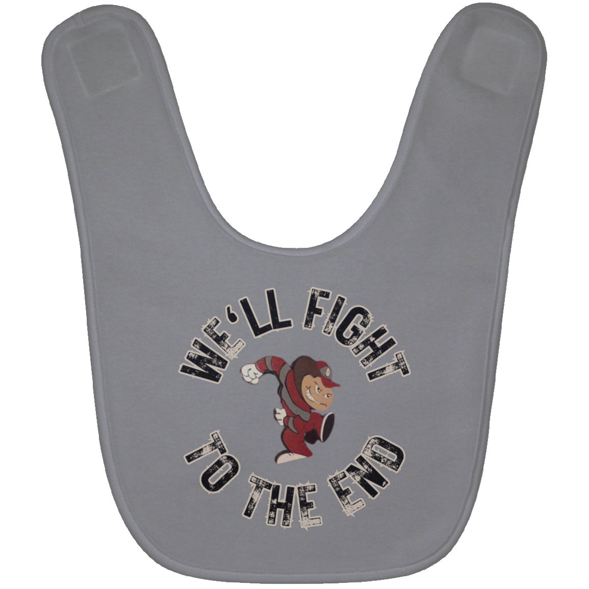 FIGHT Ohio State Baby Bib