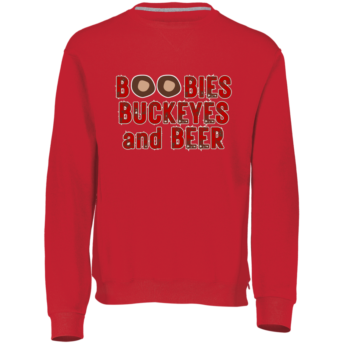 BOOBS Ohio State Dri-Power Fleece Crewneck Sweatshirt