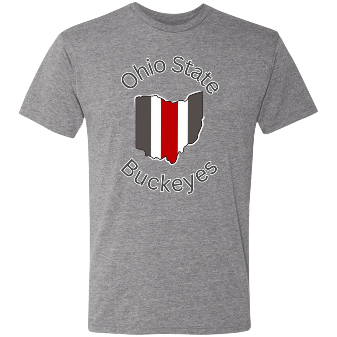 BUCKOHIO Ohio State Men's Triblend T-Shirt