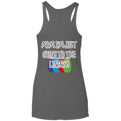 LIBRARY Ohio State Ladies' Triblend Racerback Tank