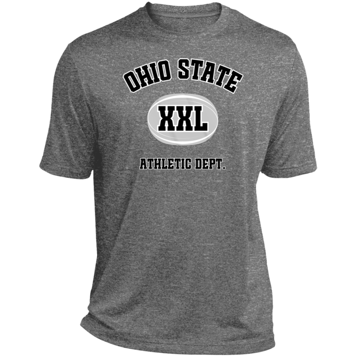 ATHLETICS Ohio State Heather Performance Tee