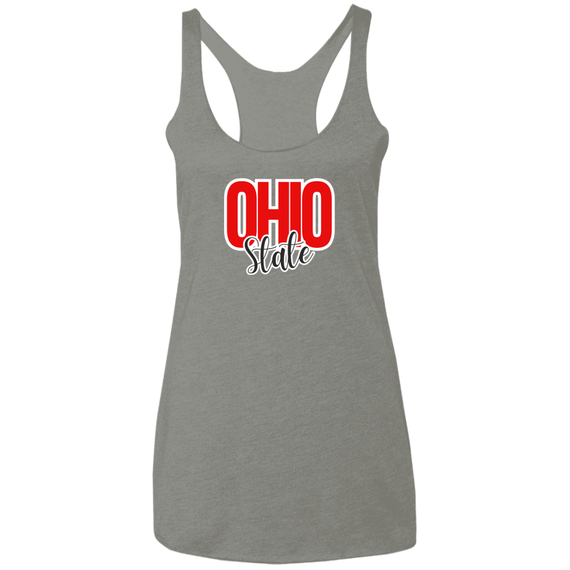 OHSTATE Ohio State Ladies' Triblend Racerback Tank