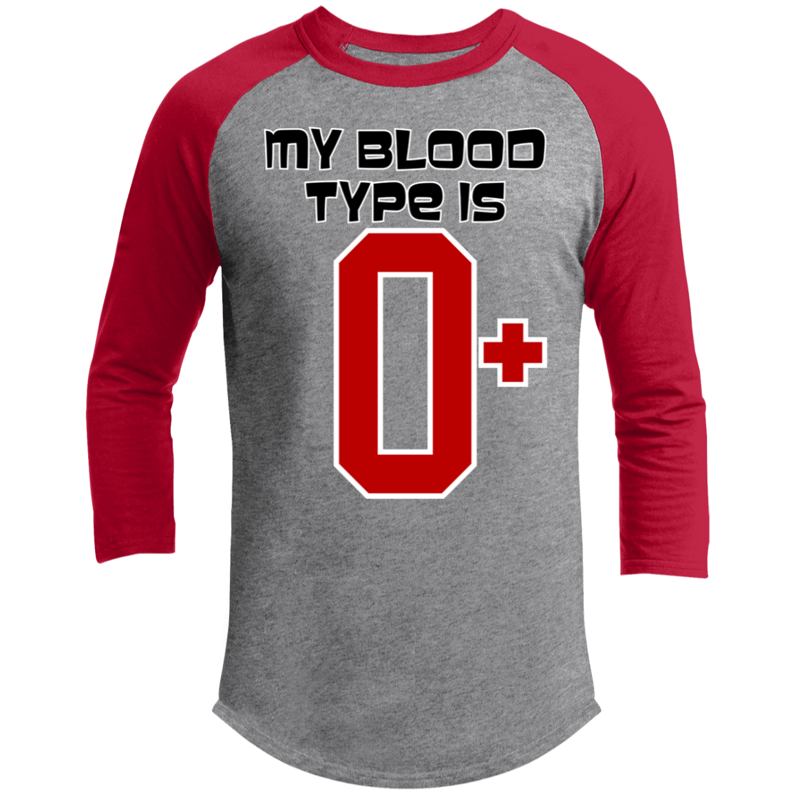 TYPE Ohio State 3/4 Raglan Sleeve Shirt