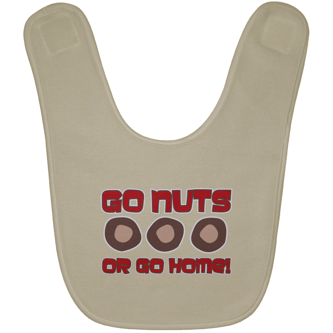 GONUTS Ohio State Baby Bib