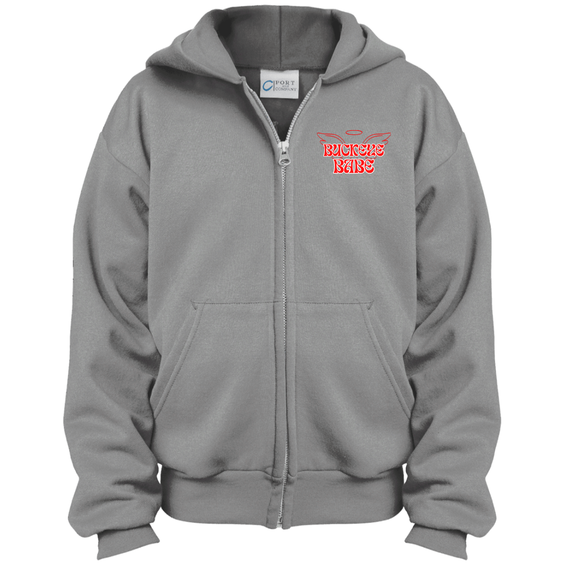 BABE Ohio State Youth Full Zip Hoodie