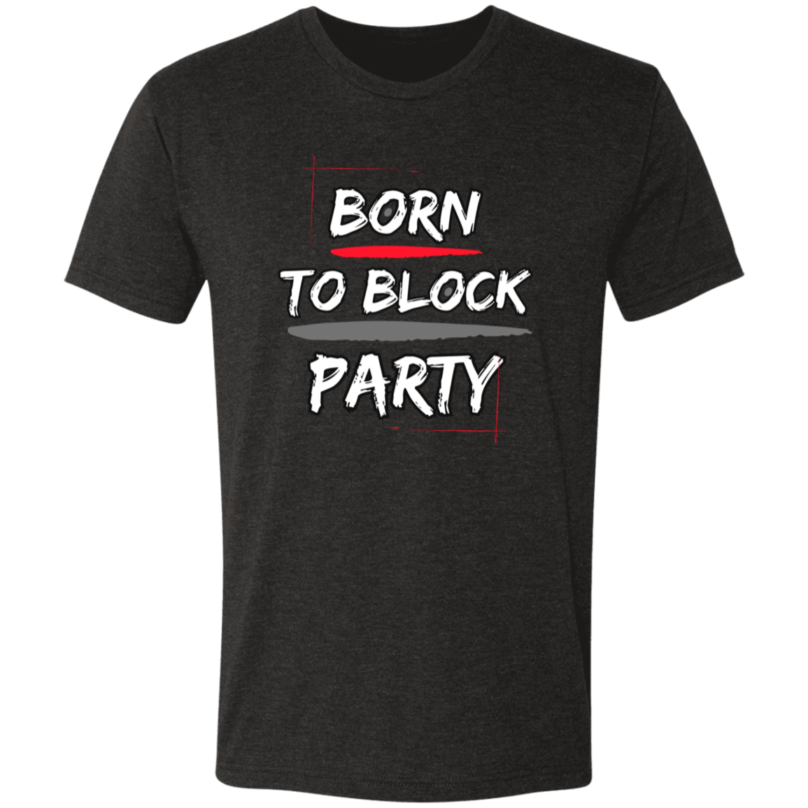 BLOCKPARTY Ohio State Men's Triblend T-Shirt