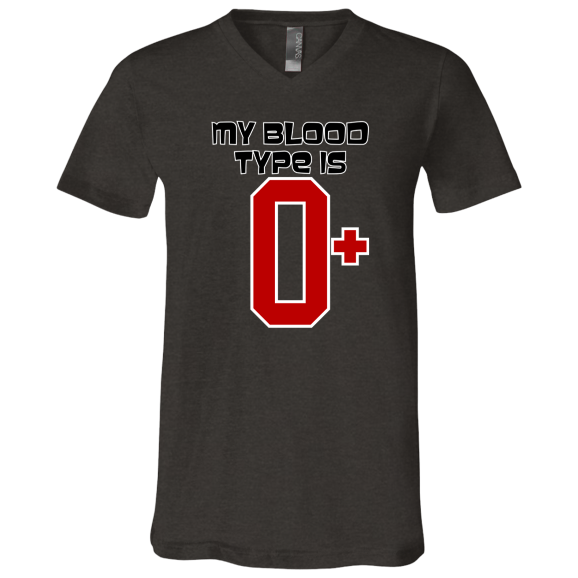 TYPE Ohio State Unisex Jersey SS V-Neck T-Shirt