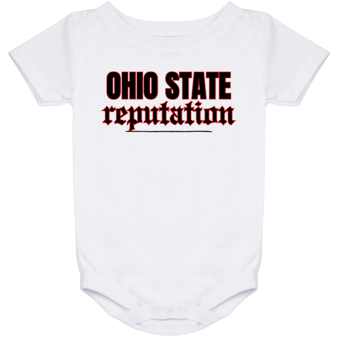 REPUTATION Ohio State Baby Onesie 24 Month