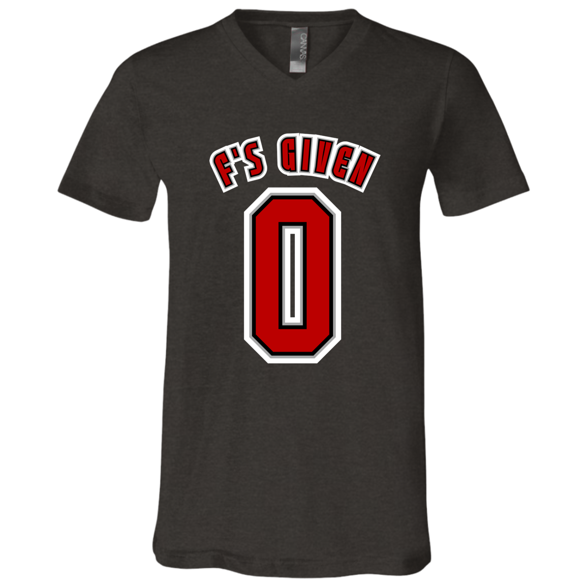 F'SGIVEN Ohio State Unisex Jersey SS V-Neck T-Shirt