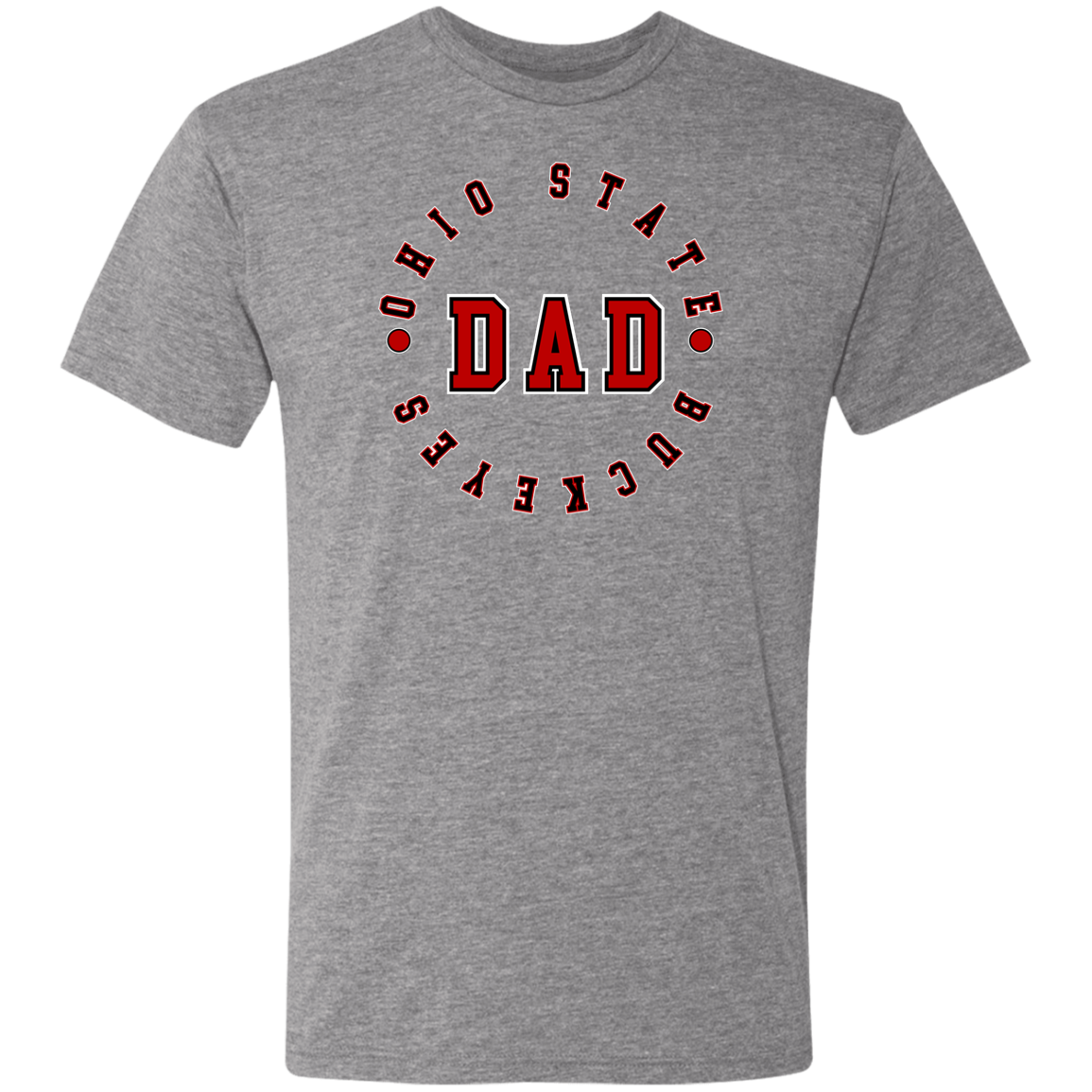 DAD Ohio State Men's Triblend T-Shirt