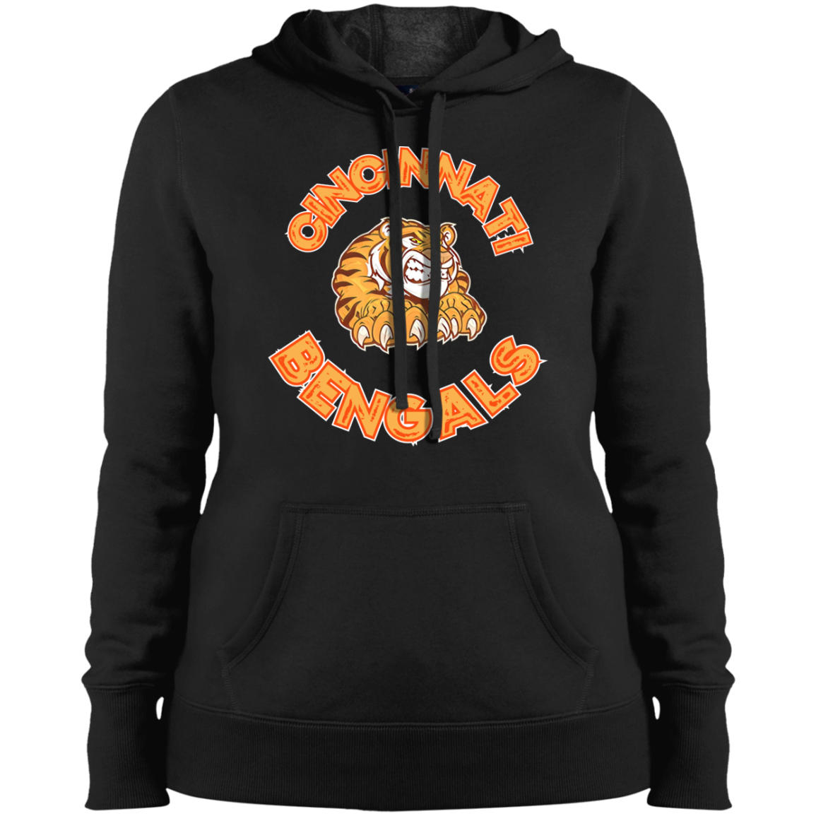 Cincinnati RETRO Ladies' Pullover Hooded Sweatshirt