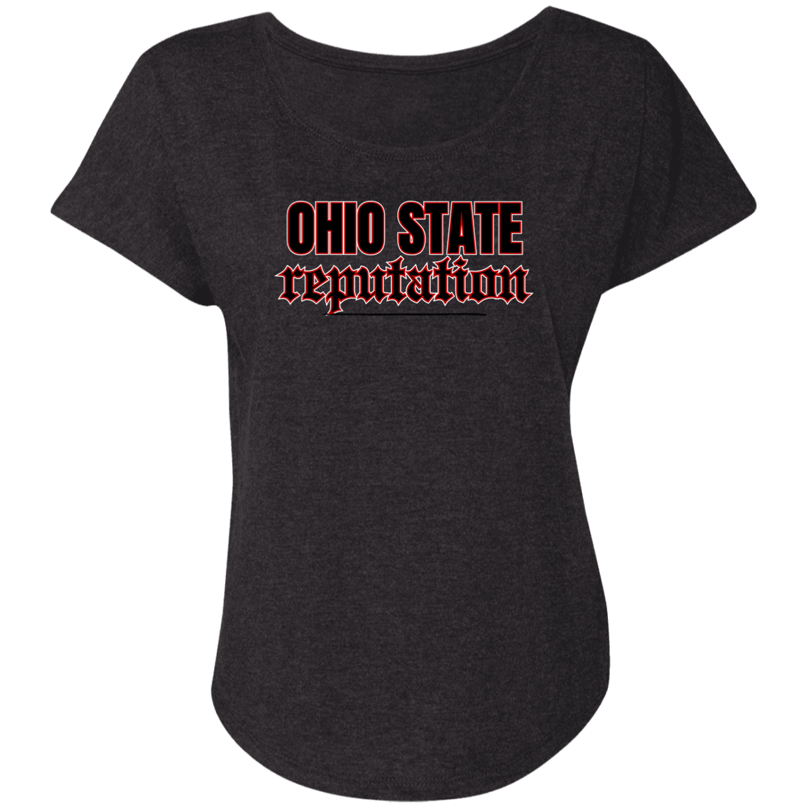 REP Ohio State Ladies' Triblend Dolman Sleeve