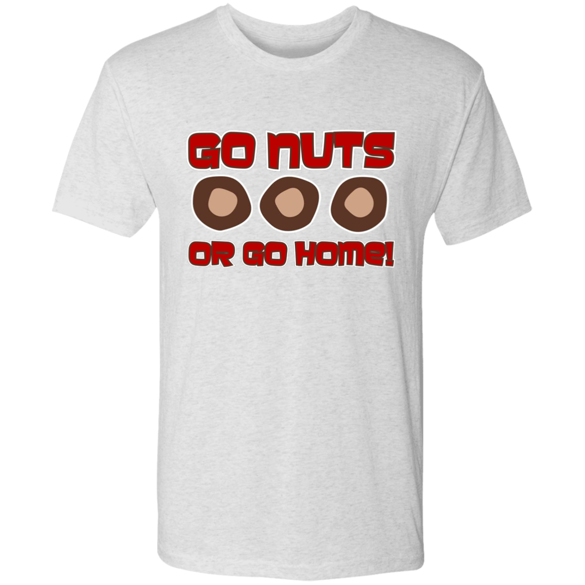 NUTS Ohio State Men's Triblend T-Shirt