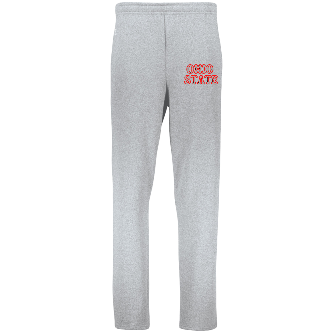 STATE Ohio State Youth Dri-Power Open Bottom Pocket Sweatpants