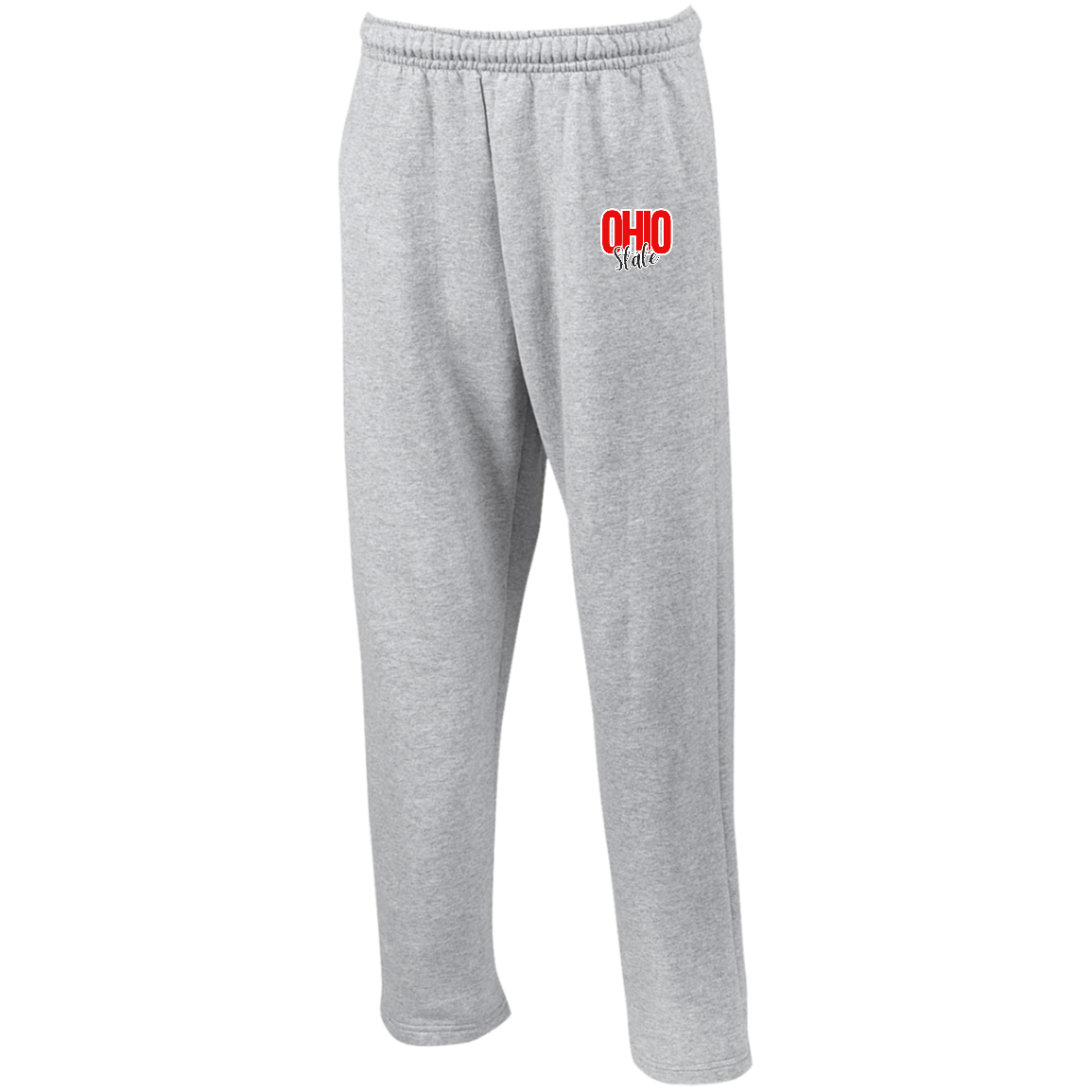 OHSTATE Ohio State Open Bottom Sweatpants with Pockets