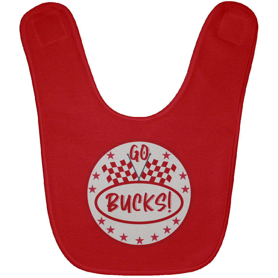 FINISH Ohio State Baby Bib