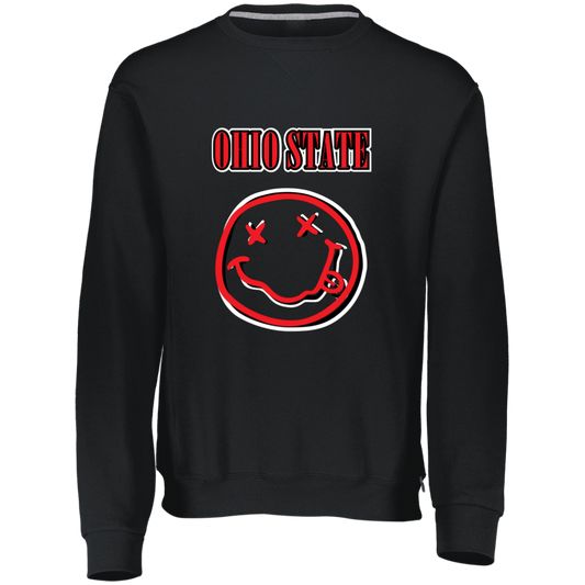 TEAMSPIRIT Ohio State Dri-Power Fleece Crewneck Sweatshirt