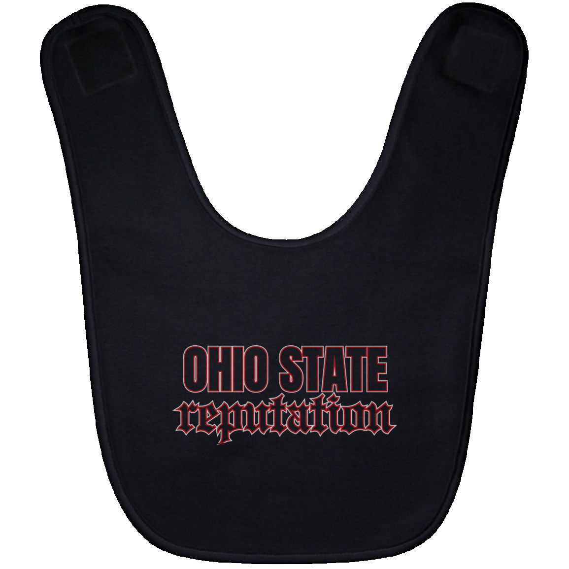 REPUTATION Ohio State Baby Bib