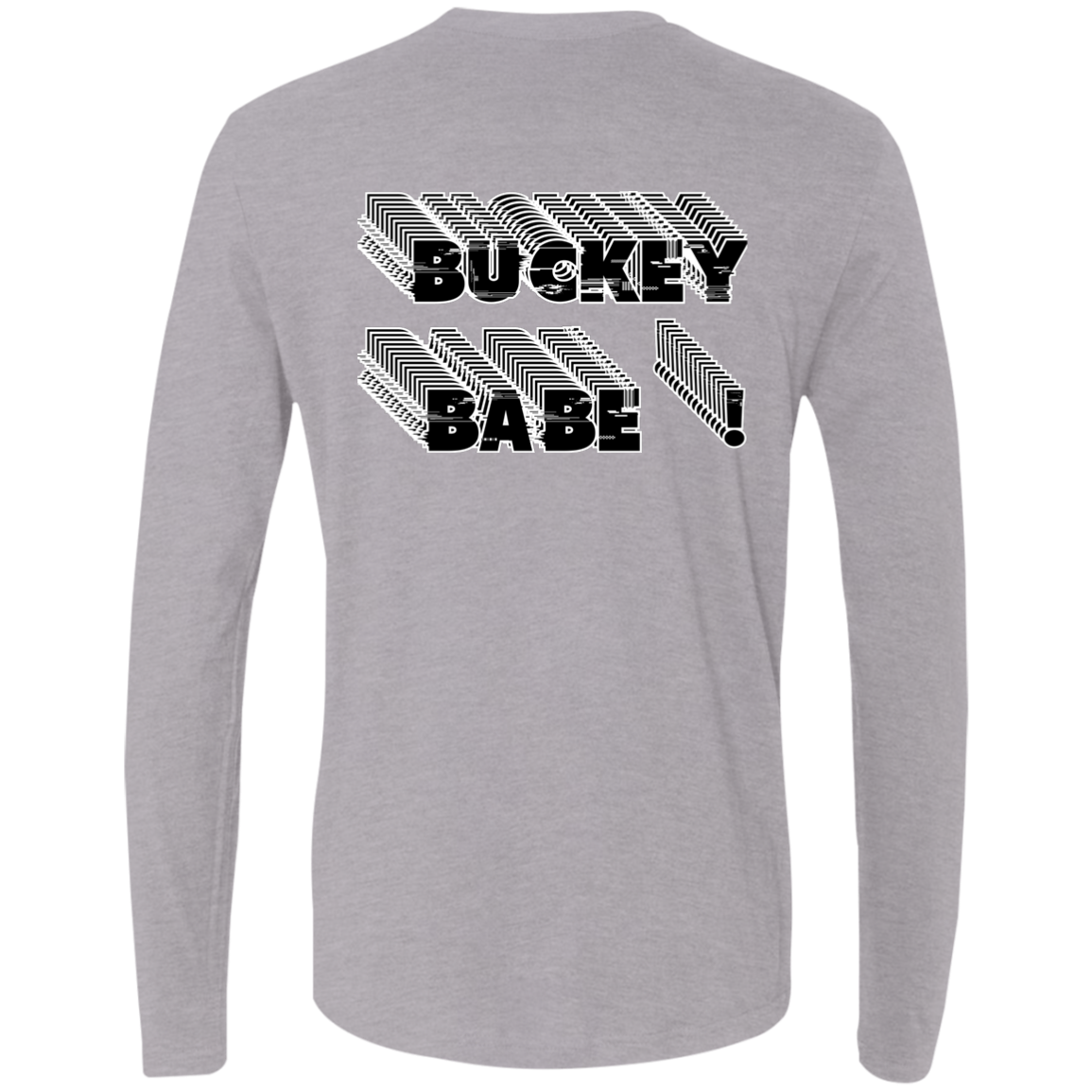 BUCKEYEBABE Ohio State Men's Premium LS