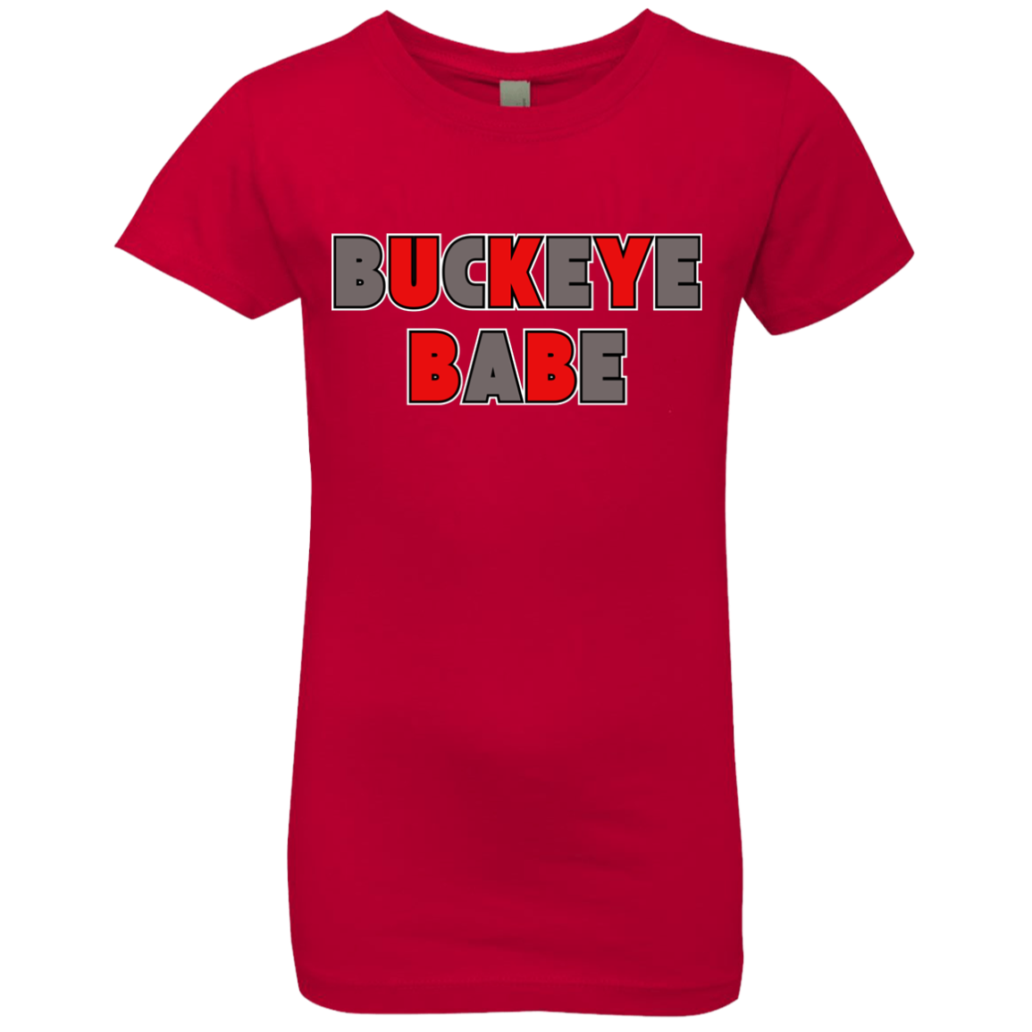 BUCKBABE Ohio State Girls' Princess T-Shirt