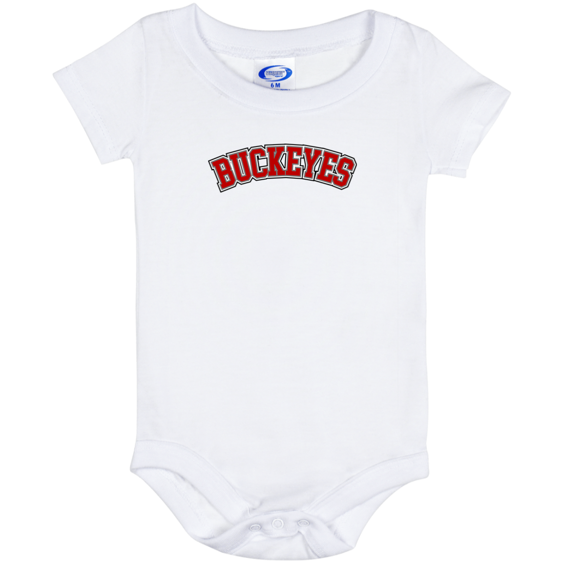 BUCKEYES Ohio State Baby Onesie 6 Month