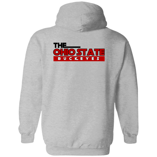 B2TF Ohio State Zip Up Hooded Sweatshirt