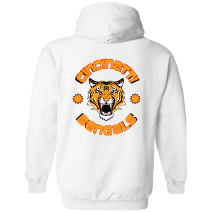 Cincinnati VINTAGE Zip Up Hooded Sweatshirt