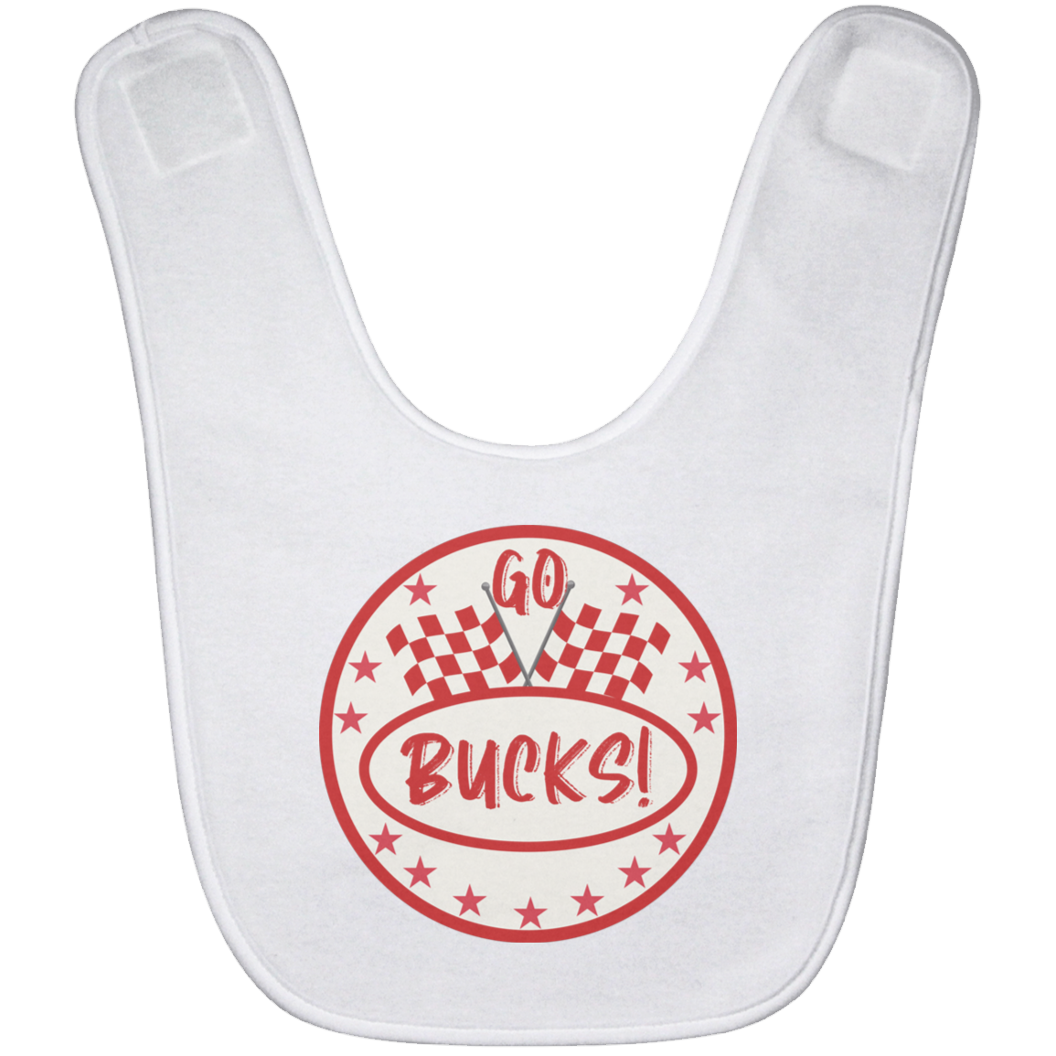 FINISH Ohio State Baby Bib