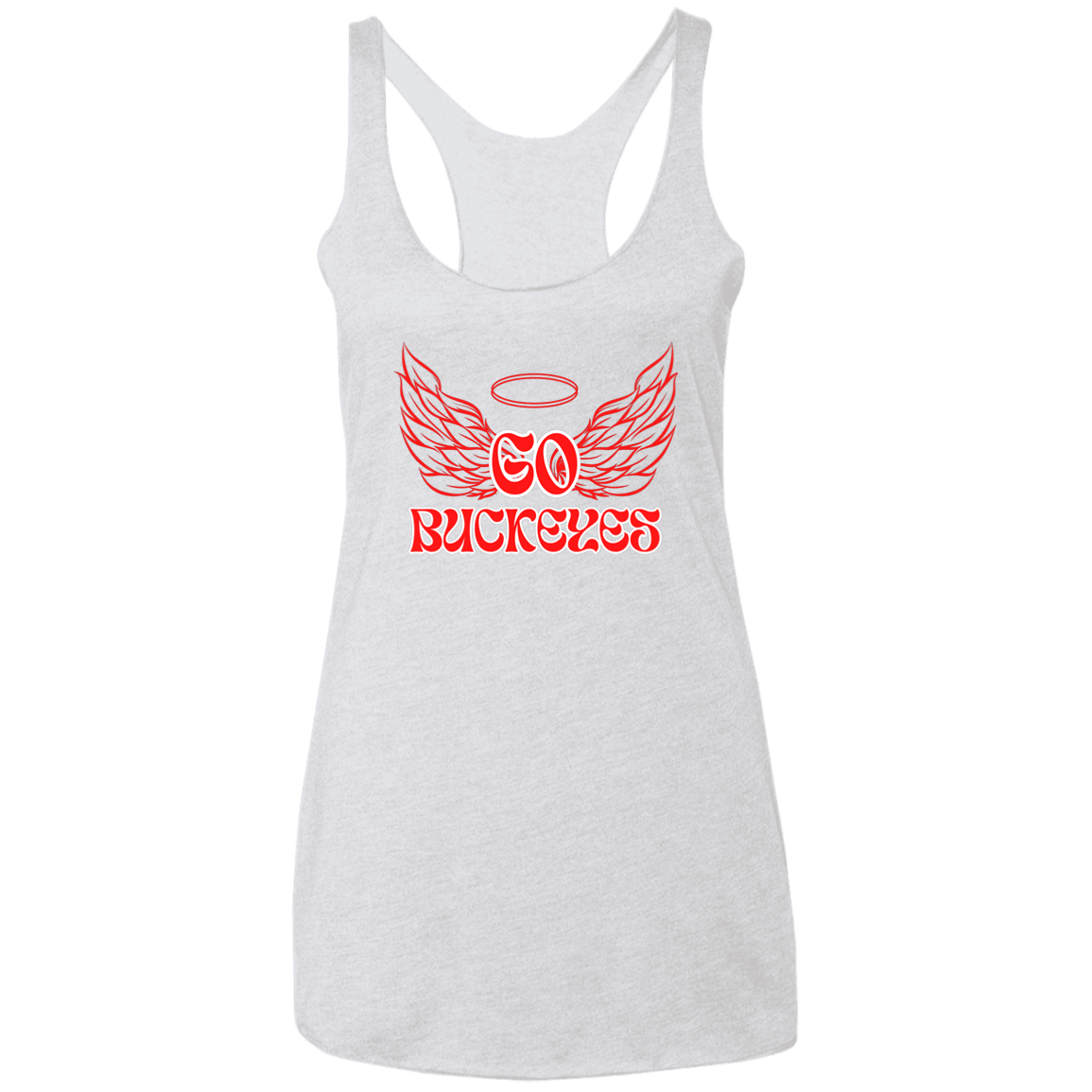 GOBUCKS Ohio State Ladies' Triblend Racerback Tank