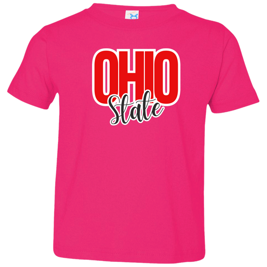 OSTATE Ohio State Toddler Jersey T-Shirt