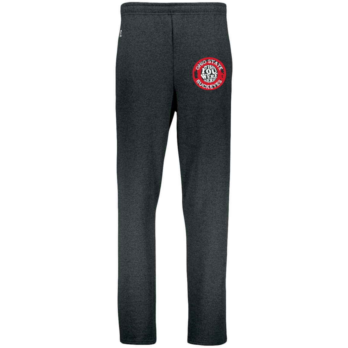 WISH Ohio State Dri-Power Open Bottom Pocket Sweatpants