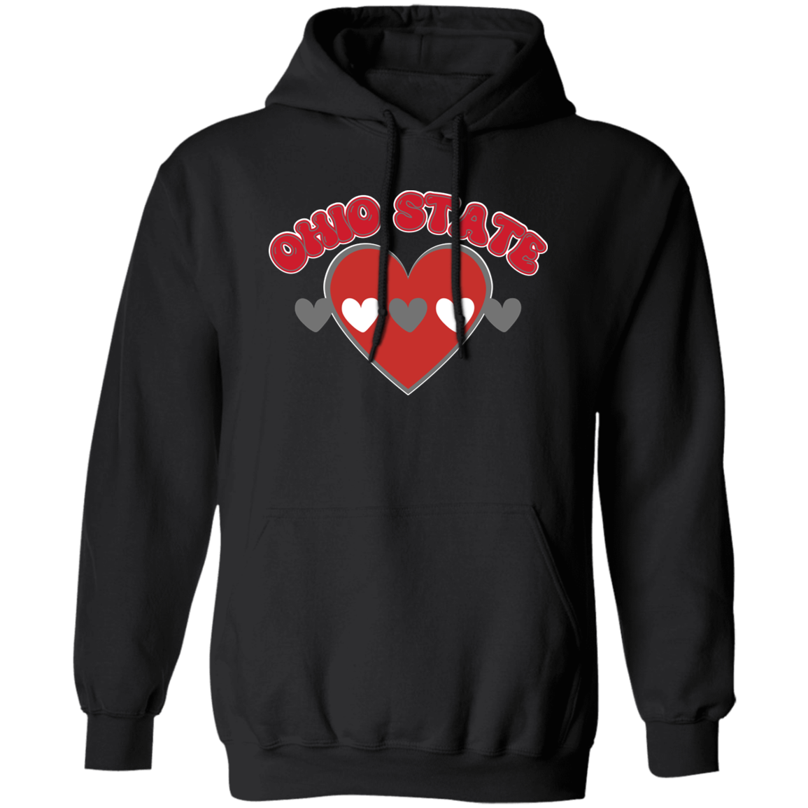 LOVE Ohio State Pullover Hoodie