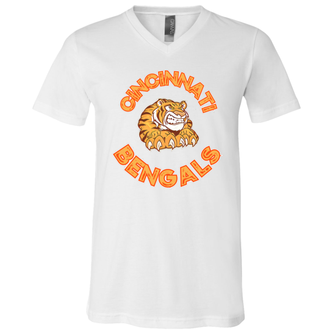 Cincinnati RETRO Unisex Jersey SS V-Neck T-Shirt