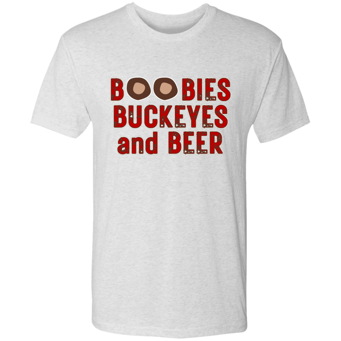 BOOBS Ohio State Men's Triblend T-Shirt