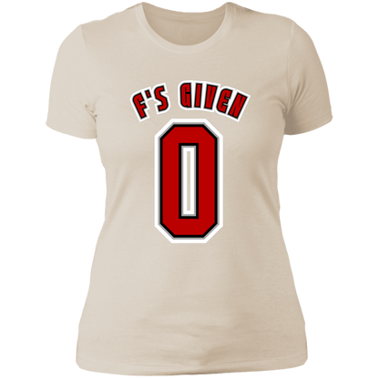 F'SGIVEN + SCHEDULE Ohio State Ladies' Boyfriend T-Shirt