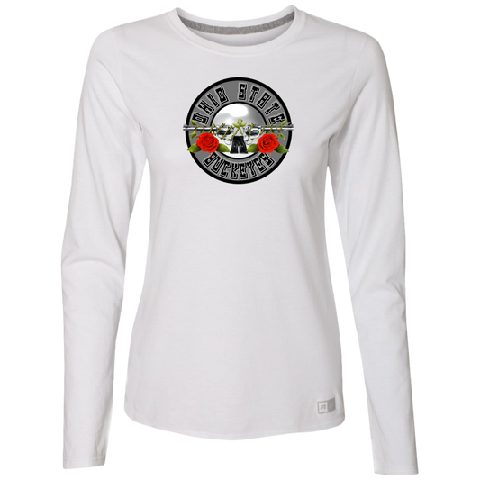 OBSESSION Ohio State Ladies’ Essential Dri-Power Long Sleeve Tee