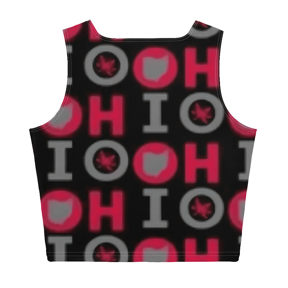 OHIO OhioState Graphic Cropped Tank Top