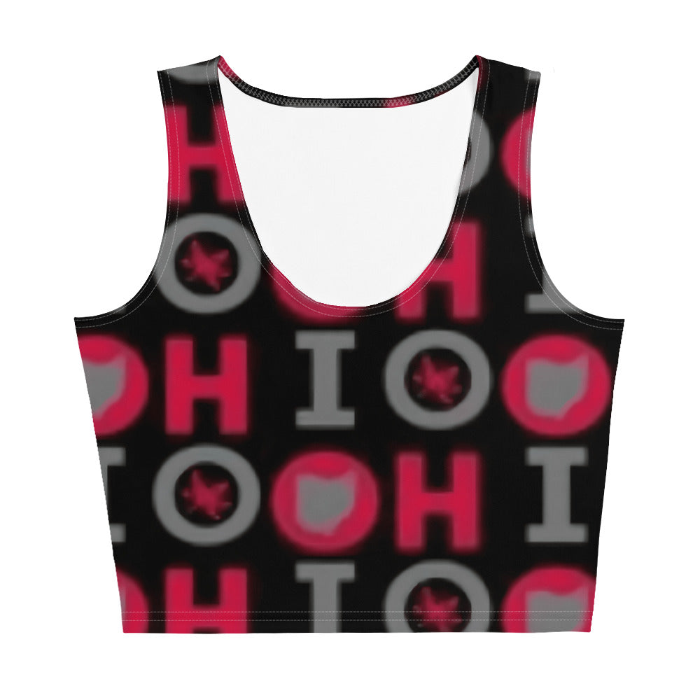 OHIO OhioState Graphic Cropped Tank Top