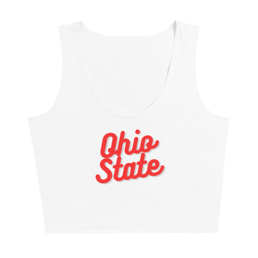 OhioState Gameday Crop Tank Top