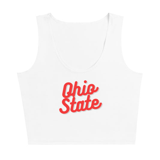 OhioState Gameday Crop Tank Top